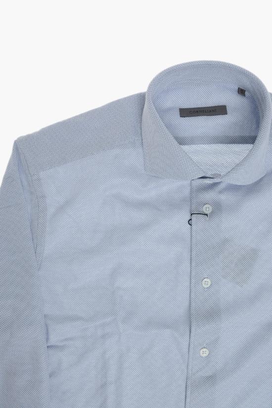  꼬르넬리아니 긴팔 셔츠 27P112 2281242 009 Blue - CORNELIANI