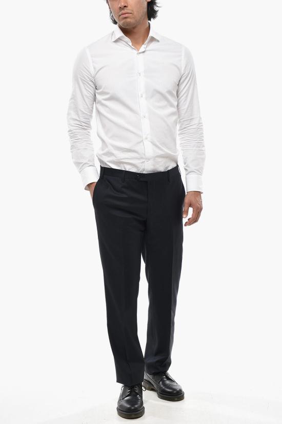  꼬르넬리아니 수트 팬츠 915263C3118159 001 Blue - CORNELIANI