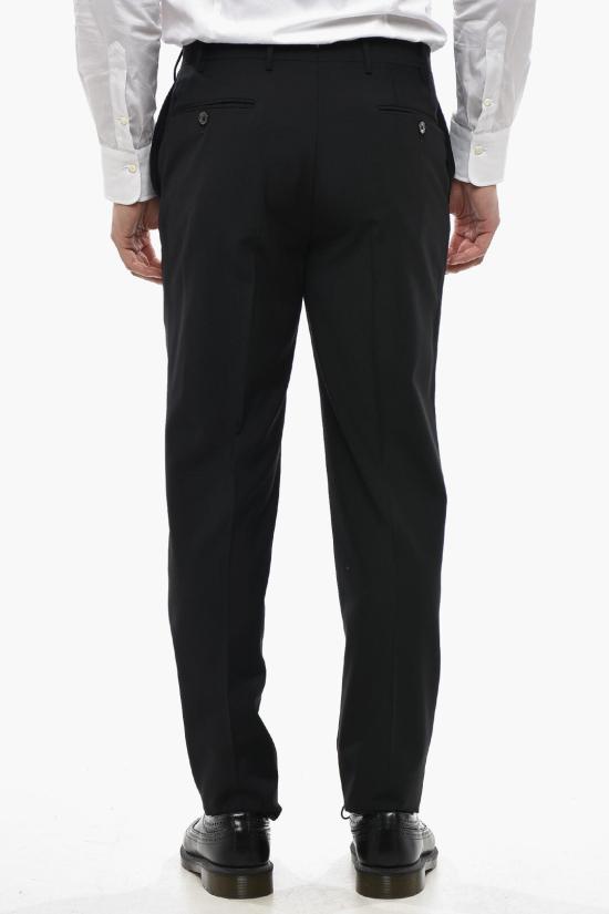  꼬르넬리아니 수트 팬츠 915T09 3198238 020 Black - CORNELIANI
