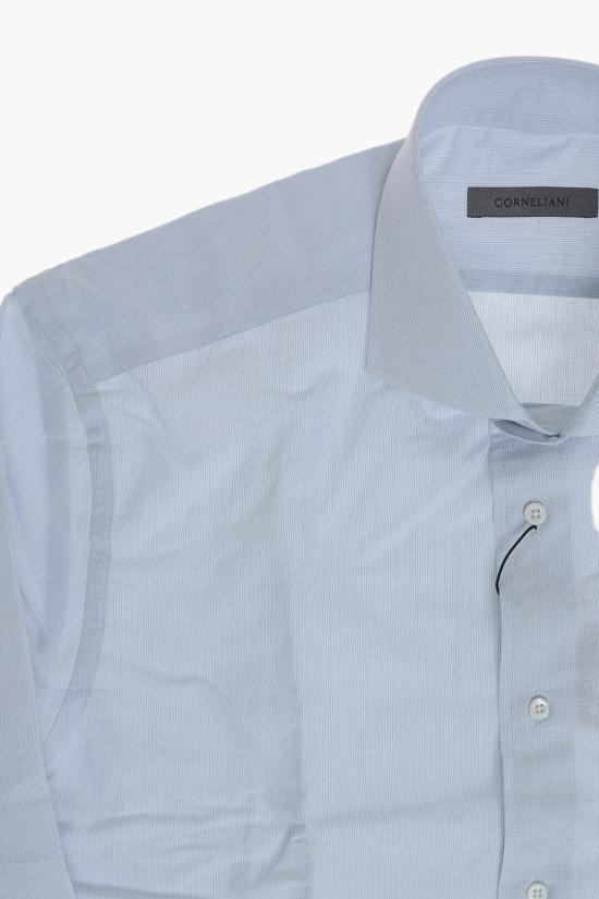  꼬르넬리아니 긴팔 셔츠 27P102 9381174 007 Light blue - CORNELIANI