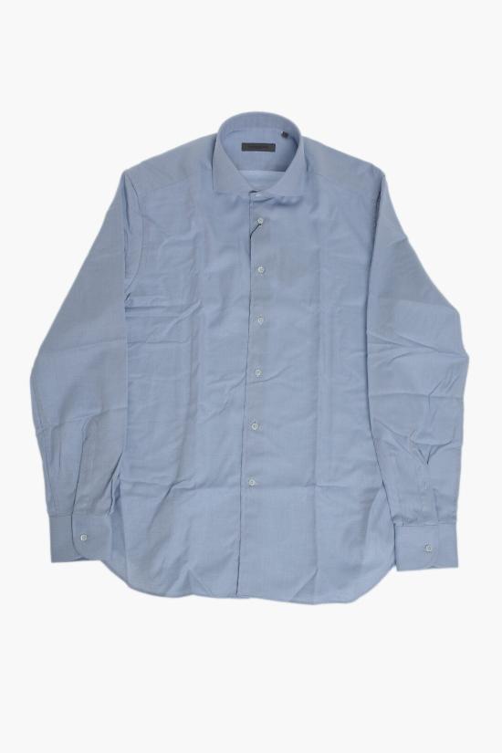  꼬르넬리아니 긴팔 셔츠 27P102 3281279 002 Blue - CORNELIANI