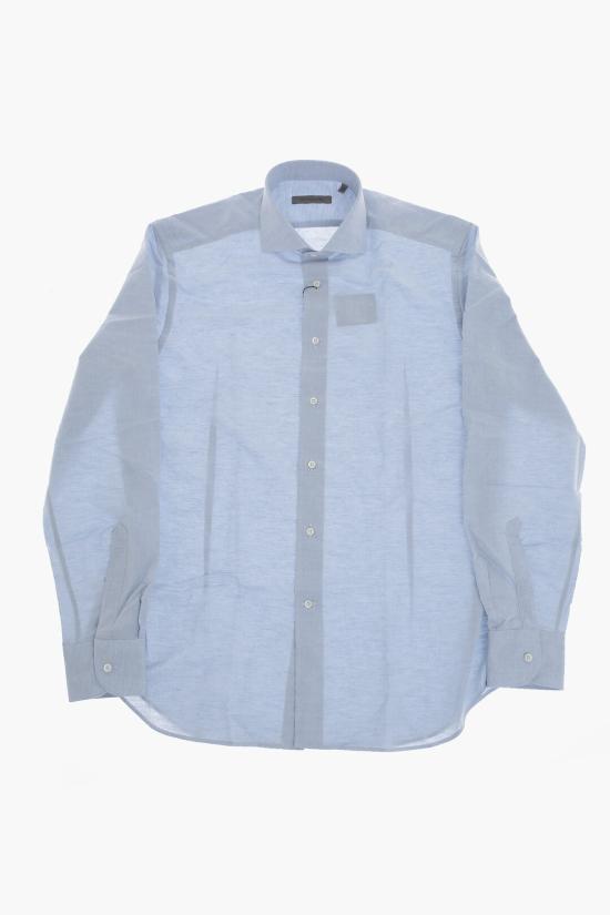  꼬르넬리아니 긴팔 셔츠 27P102 3281174 009 Blue - CORNELIANI