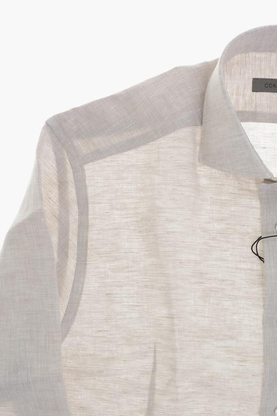  꼬르넬리아니 긴팔 셔츠 27P102 2981092 026 Beige - CORNELIANI