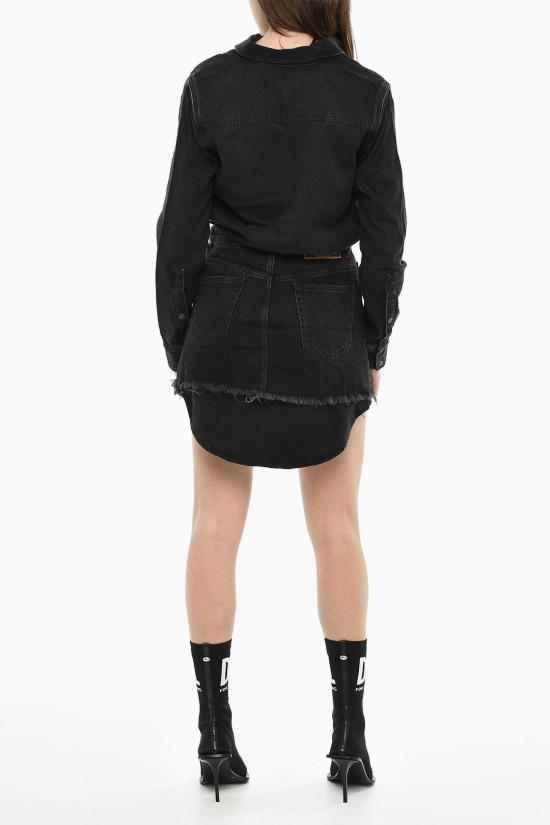  디젤 숏 원피스 A14967 068NN 02 Black - DIESEL
