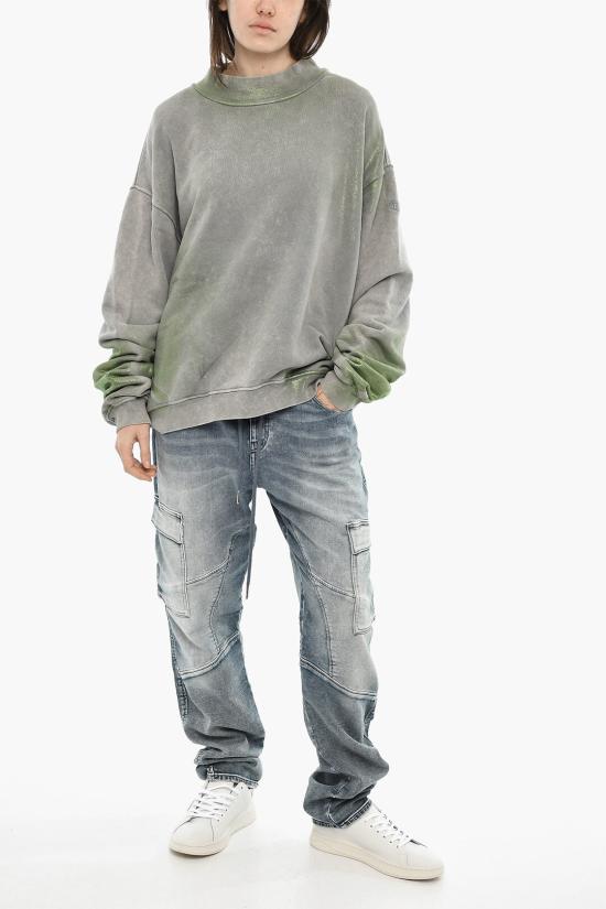  디젤 긴팔 티셔츠 A12170 0DPAQ 9BXB Multicolor - DIESEL