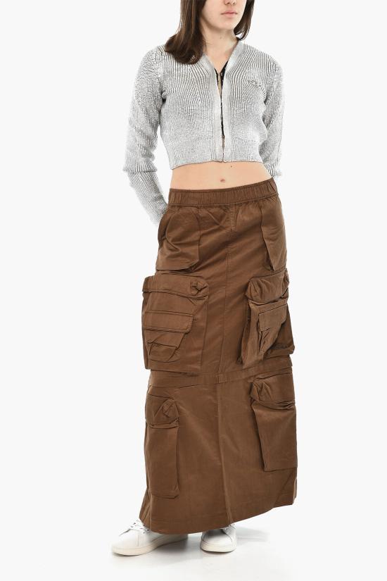 디젤 롱 스커트 A10664 0CKAJ 96W Brown - DIESEL
