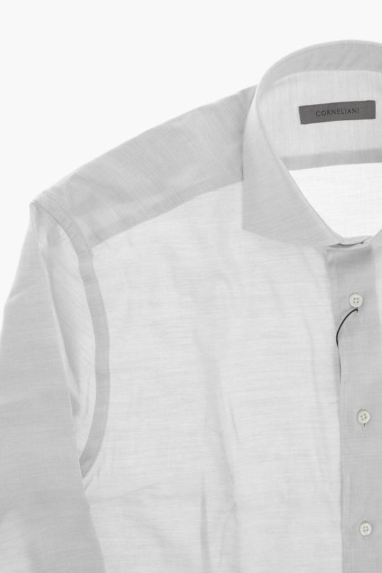 꼬르넬리아니 긴팔 셔츠 27P102 2681300 025 Gray - CORNELIANI