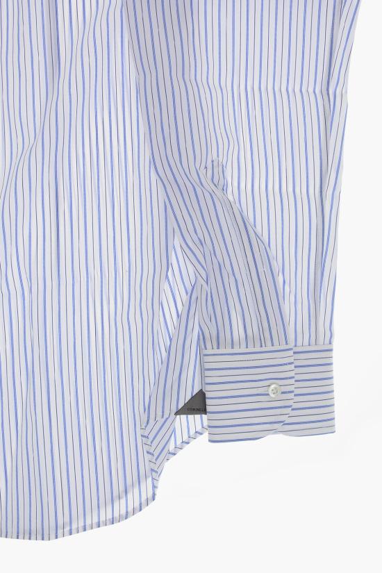  꼬르넬리아니 긴팔 셔츠 27P102 2681280 003 Bianco Blu - CORNELIANI