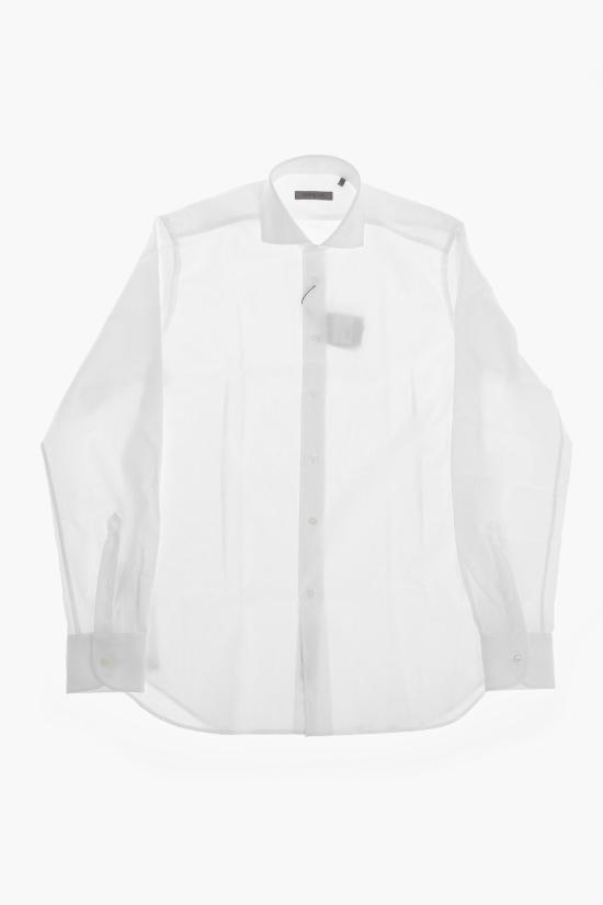  꼬르넬리아니 긴팔 셔츠 27P102 2681277 028 White - CORNELIANI