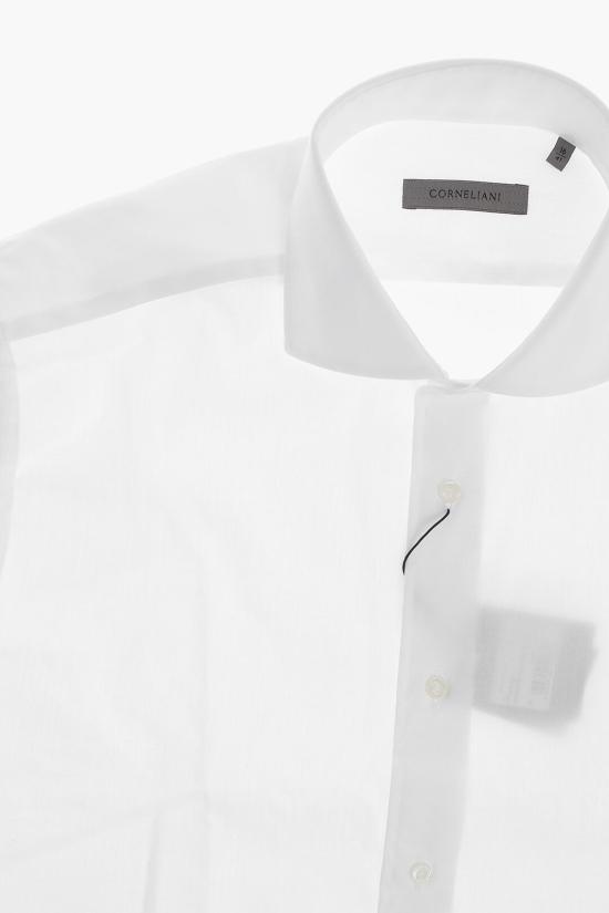  꼬르넬리아니 긴팔 셔츠 27P102 2681277 028 White - CORNELIANI
