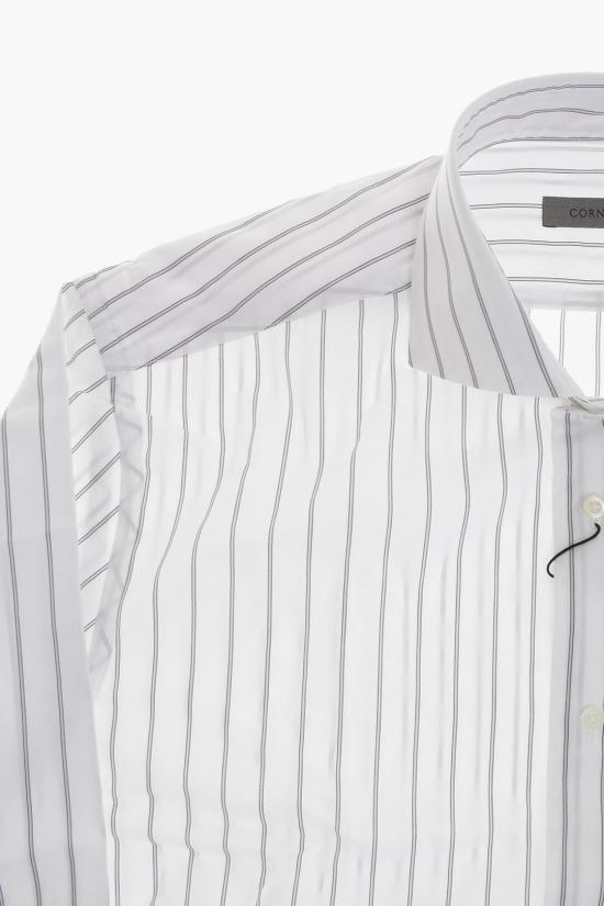  꼬르넬리아니 긴팔 셔츠 27P102 2581635 080 White - CORNELIANI