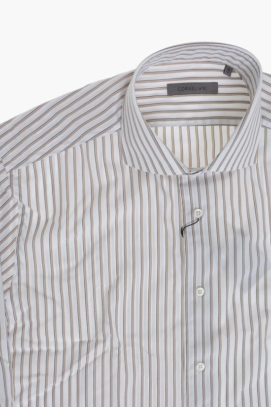  꼬르넬리아니 긴팔 셔츠 27P102 2581630 081 White - CORNELIANI