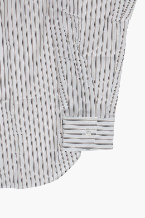  꼬르넬리아니 긴팔 셔츠 27P102 2581630 081 White - CORNELIANI
