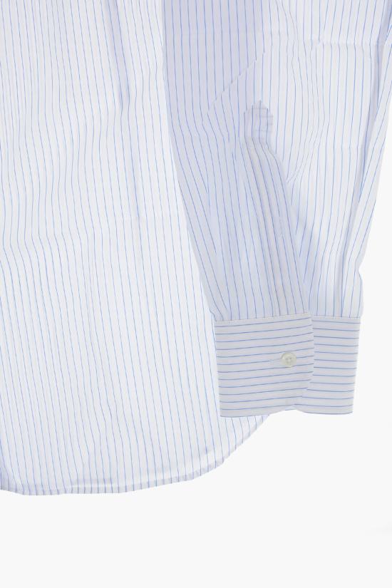  꼬르넬리아니 긴팔 셔츠 27P102 2581604 080 Azzurro Bianco - CORNELIANI