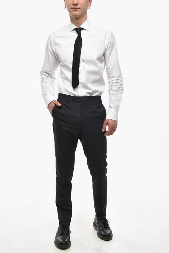 꼬르넬리아니 수트 팬츠 915263 0058119 013 Anthracite - CORNELIANI