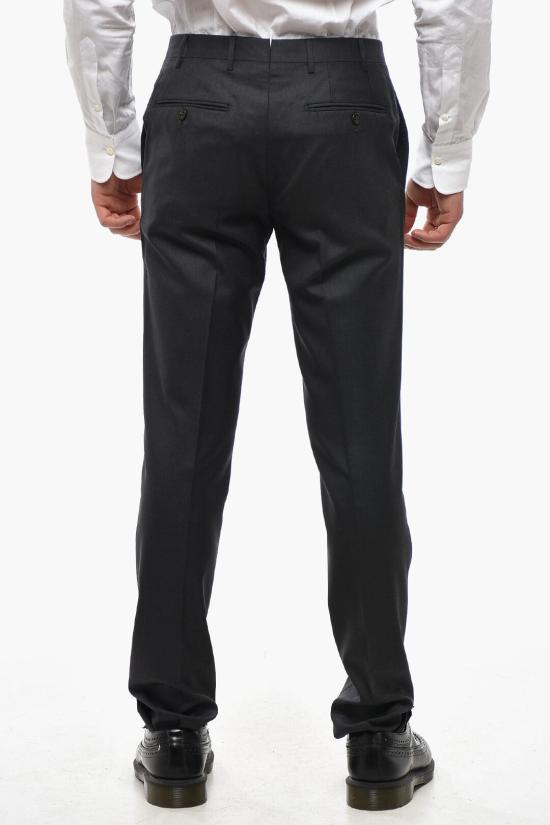  꼬르넬리아니 수트 팬츠 855279 9818060 013 Anthracite - CORNELIANI