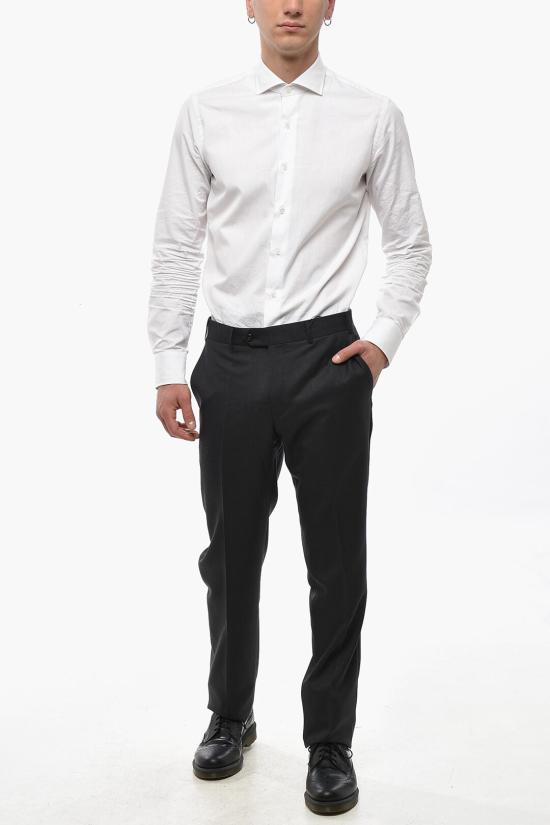  꼬르넬리아니 수트 팬츠 855800 9818060 013 Anthracite - CORNELIANI