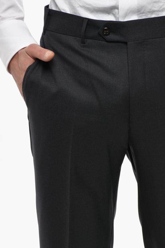  꼬르넬리아니 수트 팬츠 855800 9818060 013 Anthracite - CORNELIANI