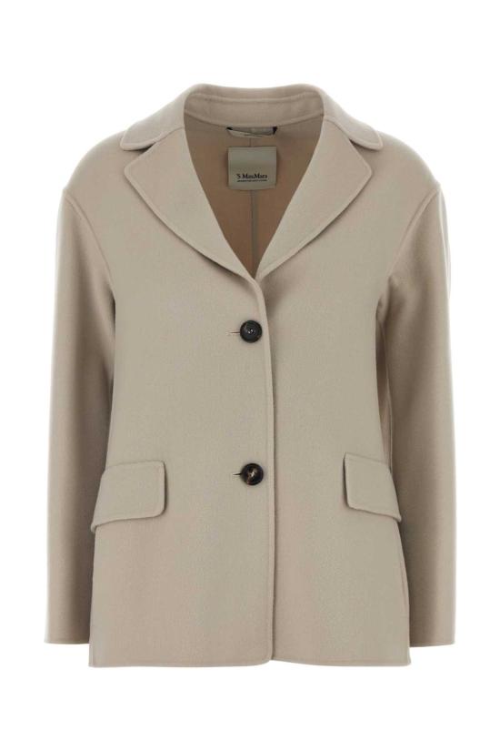 26FW 에스막스마라 수트 자켓 2629046041600 005 Beige o Tan