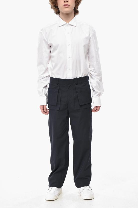 헬무트랭 스트레이트 팬츠 O04HM213 G0F Blue - HELMUT LANG