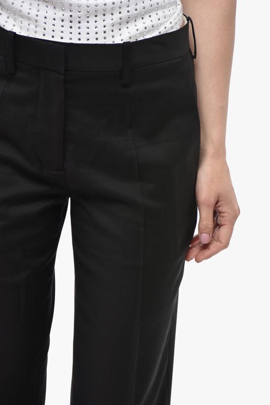  헬무트랭 스트레이트 팬츠 O01HW204 001 Black - HELMUT LANG