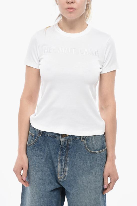  헬무트랭 반팔 티셔츠 O06HW505100 White