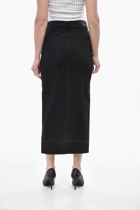  핑코 데님 스커트 104628A2GPZ99 Black - PINKO
