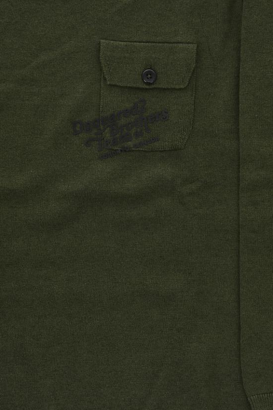  [키즈] 디스퀘어드2 풀오버 DQ2602 D0AAX DQ564 Military Green - DSQUARED2