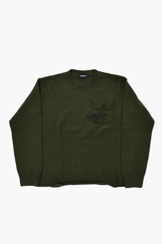  [키즈] 디스퀘어드2 풀오버 DQ2602 D0AAX DQ564 Military Green