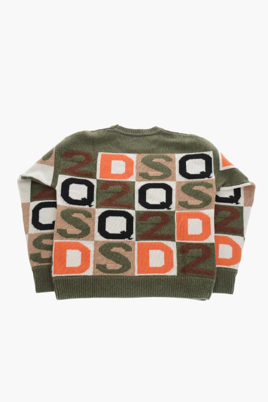  [키즈] 디스퀘어드2 풀오버 DQ2601 D0AB2 DQ564 Green - DSQUARED2