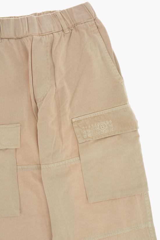  [키즈] 마르지엘라 스트레이트 팬츠 M60696 MM067 M6705 Beige - MAISON MARGIELA
