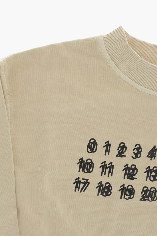  [키즈] 마르지엘라 티셔츠 M60683 MM03Z M6705 Beige - MAISON MARGIELA