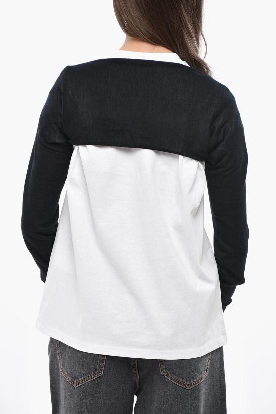  알라이아 긴팔 티셔츠 AA9S0331K026A 995 Black - ALAIA