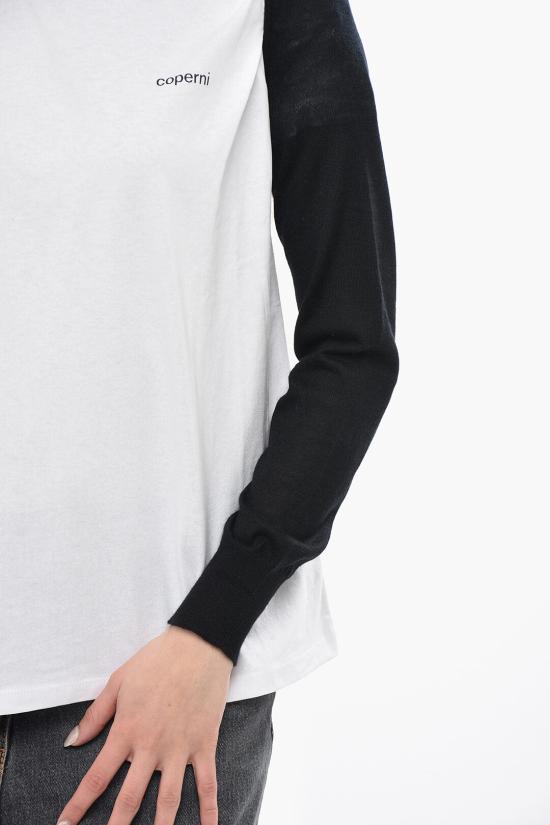  알라이아 긴팔 티셔츠 AA9S0331K026A 995 Black - ALAIA