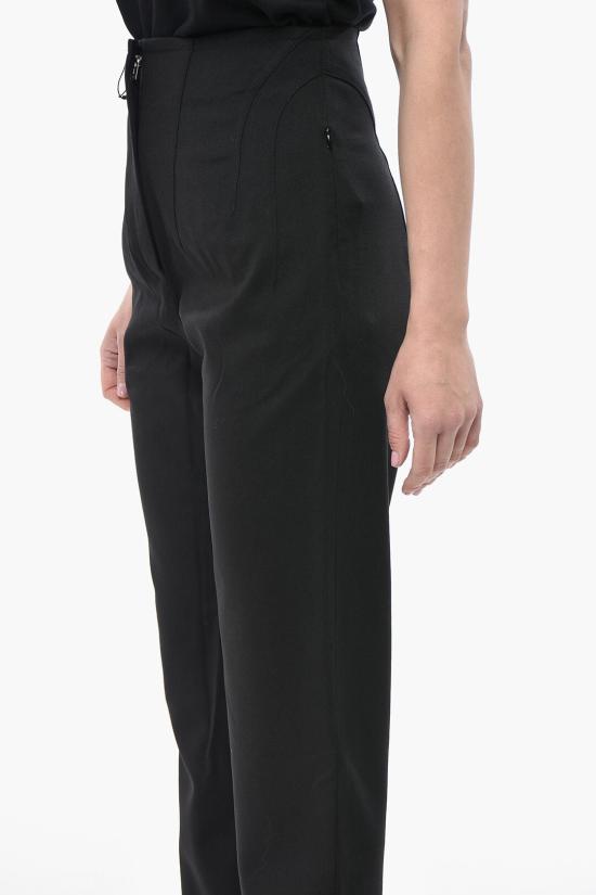  알라이아 트레이닝/조거 팬츠 AA9P02165T471 995 Black - ALAIA