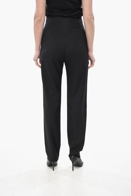 알라이아 트레이닝/조거 팬츠 AA9P02165T471 995 Black - ALAIA