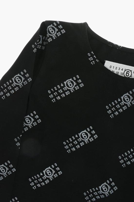 [키즈] 마르지엘라 티셔츠 M60661 MM03Q M6900 Black - MAISON MARGIELA