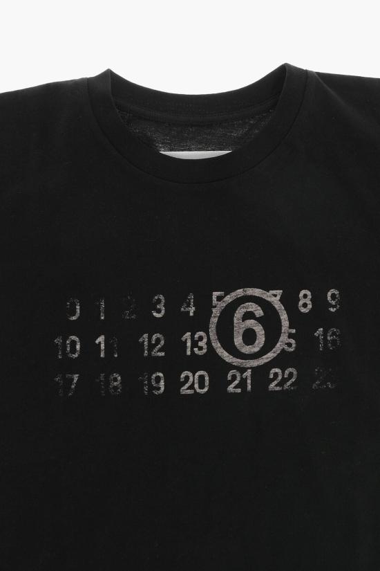  [키즈] 마르지엘라 티셔츠 M60670 MM010 M6900 Black - MAISON MARGIELA