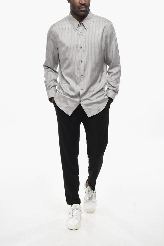  셀린느 긴팔 셔츠 2C813350V 08CQ Gray - CELINE