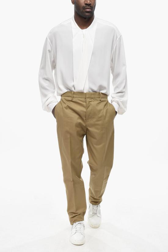  질샌더 스트레이트 팬츠 J22KA0192 J45217 311 Beige - JIL SANDER