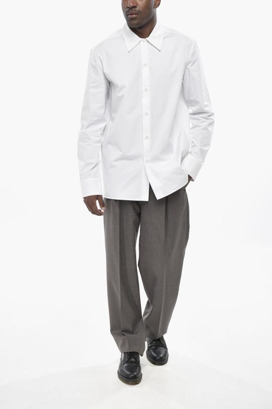  질샌더 긴팔 셔츠 J22DL0164 J45002 100 White - JIL SANDER