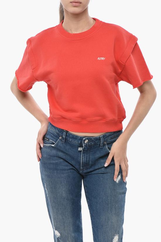  오트리 긴팔 티셔츠 TSPW526D Red