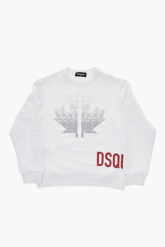  [키즈] 디스퀘어드2 티셔츠 DQ2538 D0094 DQ100 White - DSQUARED2