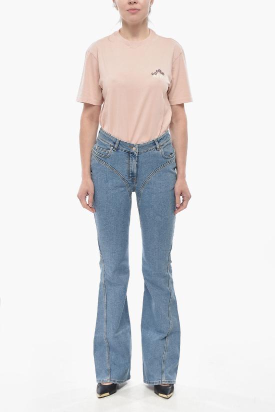  뮈글러 데님 팬츠 23W6PA0398247 6048 Light blue - MUGLER