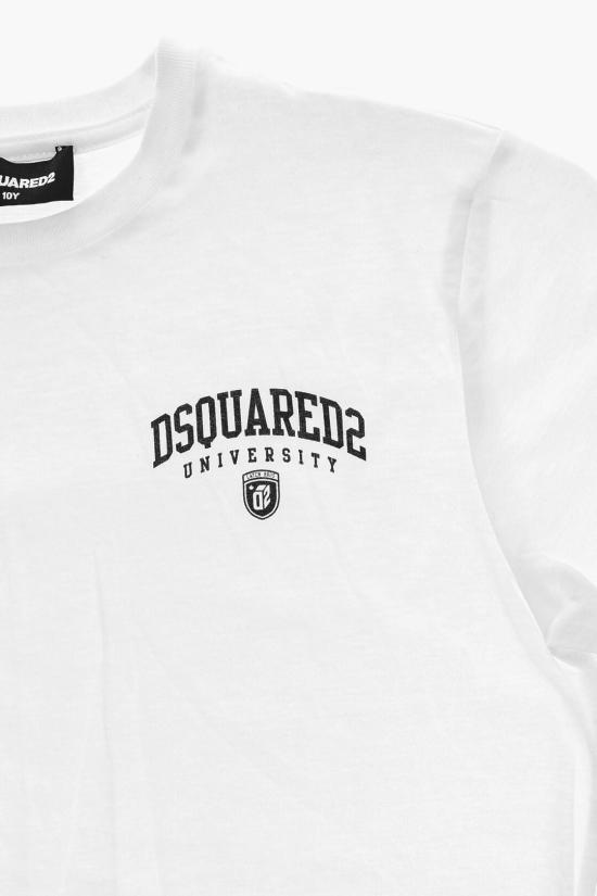  [키즈] 디스퀘어드2 티셔츠 DQ2470 D004G DQ100 White - DSQUARED2