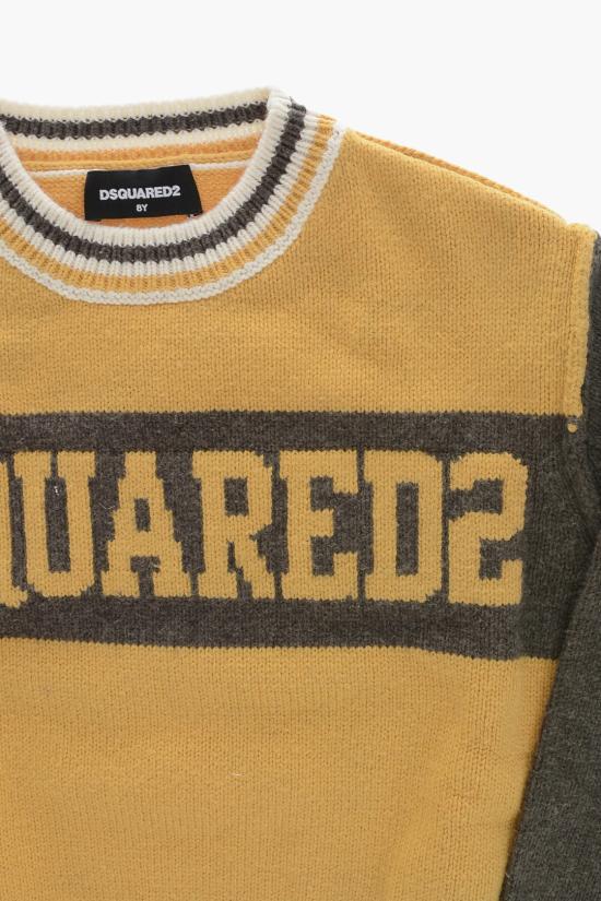  [키즈] 디스퀘어드2 풀오버 DQ2452 D0A9R DQ201 Yellow - DSQUARED2