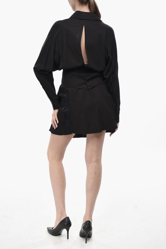  핑코 숏 원피스 104843A2BT Z99 Black - PINKO