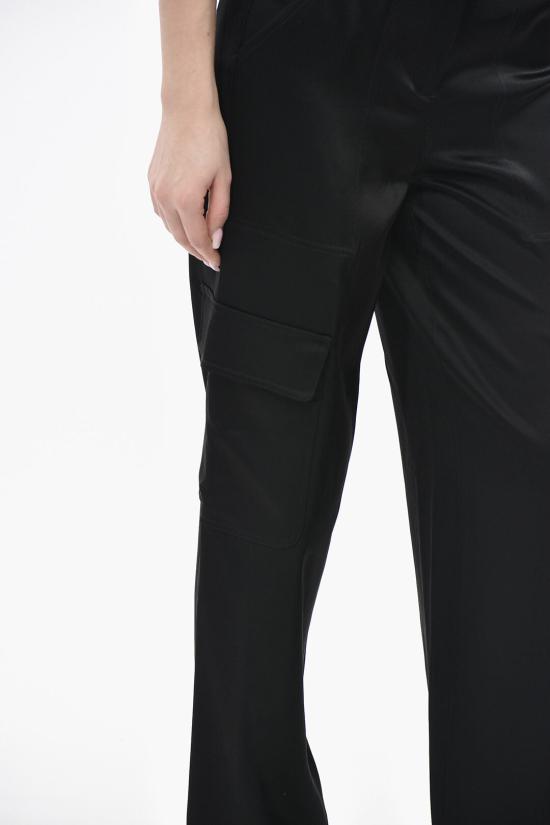  마이클 코어스 스트레이트 팬츠 MH330K3AKF 001 Black - MICHAEL KORS