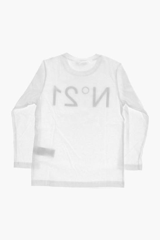  [키즈] 누메로벤투노 티셔츠 N21808 N0153 0N100 Black White - N°21