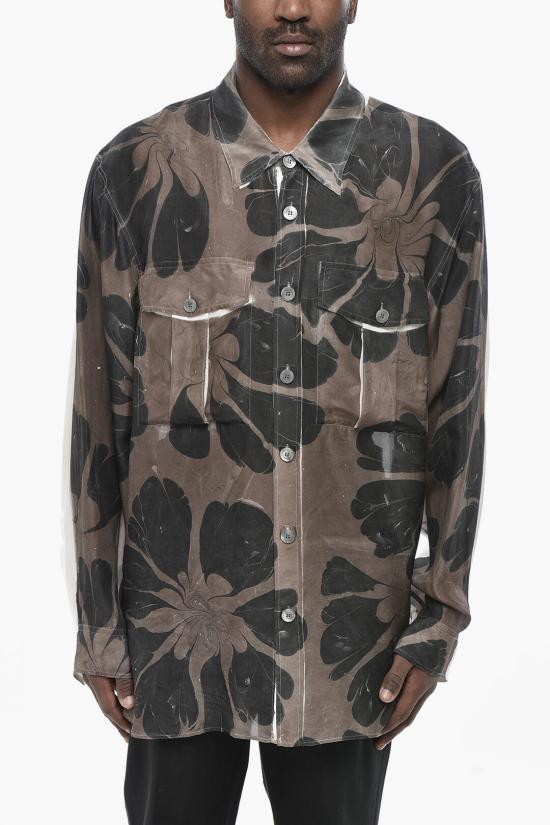  드리스 반 노튼 긴팔 셔츠 2510207231197 977 Multicolor
